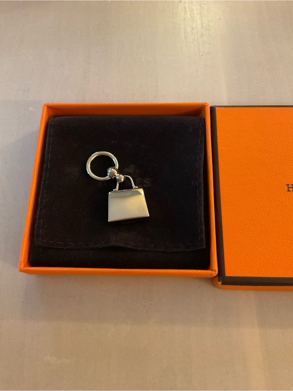 Hermes Kelly twilly ring permabrass